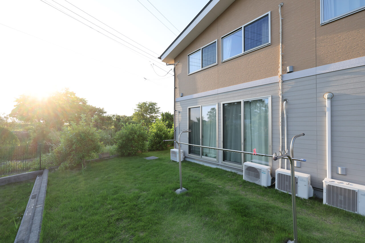 グループホームのお庭